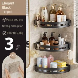 3/2/1 PCS No Drilling required Bathroom Shampoo Holder Shower Caddy Shelves Storage Shelf Towel Holder Shelves For Bathroom