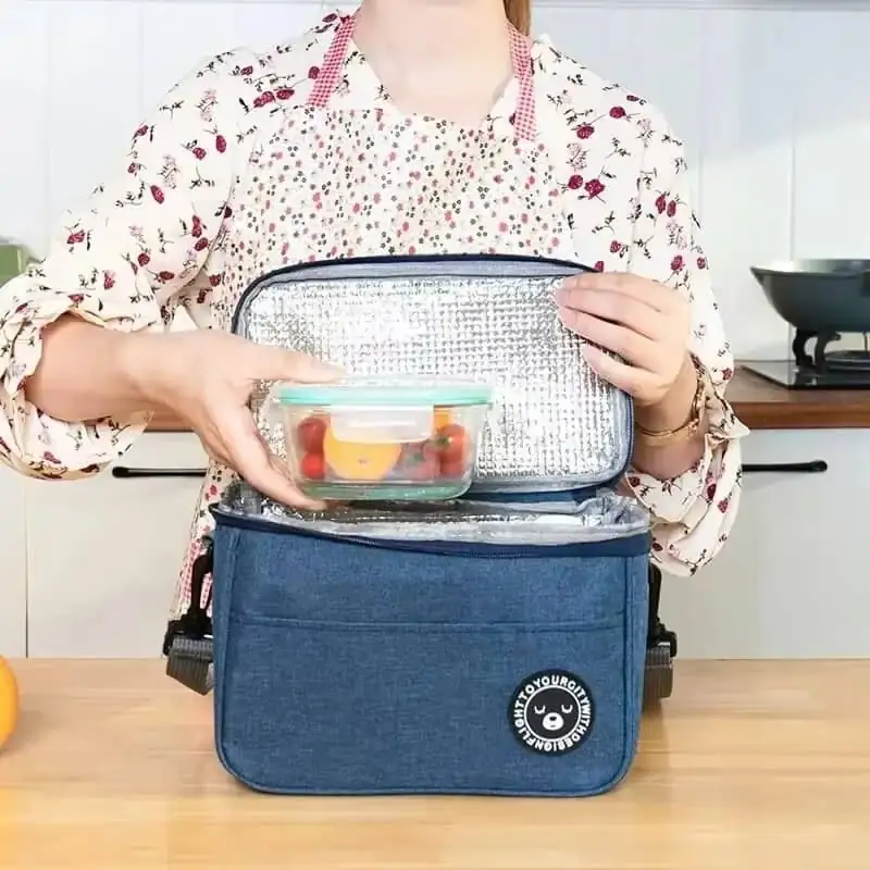 PORTABLE WATERPROOF LUNCH BAG