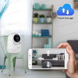 Fuers 4K 8MP IP Camera Tuya Smart Home Indoor CCTV Security