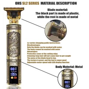 T9 Hair Clipper Repair Beard Shaving Body Hair Trimmer Clippers Electric Machine - Image 8