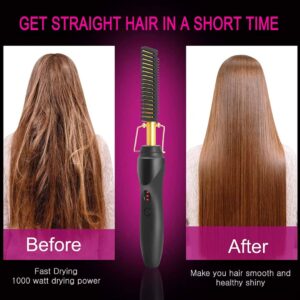 2 in 1 Hot Comb Electric Hair Straightener - Image 7