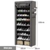 Home corridor living room shoe rack fabric dustproof - Image 5