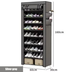 Home corridor living room shoe rack fabric dustproof - Image 5