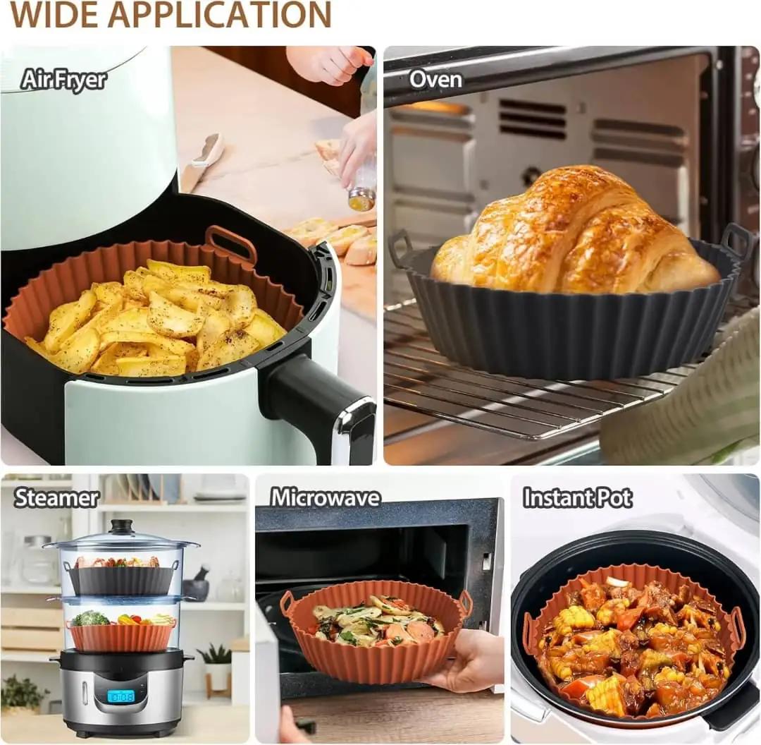 Reuseable Silicone Airfryer Liner