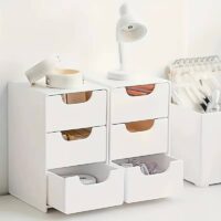 Chic 3-Tier Desk Organizer w/ Drawers