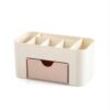 Makeup Organizer Storage Box With Drawer Cotton Swab Stick Storage Case Lipstick Organizer Brush Holder Makeup Acrylic Plastic - Image 4