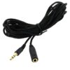 10ft 3 5mm Jack Female to Male Headphone Stereo Audio Extension Cable Cord Accessories - Image 2