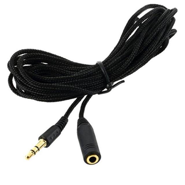 10ft 3 5mm Jack Female to Male Headphone Stereo Audio Extension Cable Cord Accessories