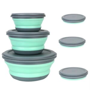 3pcs Silicone Folding Lunch Box - Image 4