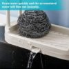 Kitchen Rag Drain Stand Kitchen Accessories Sink Drainage Shelf Sink Drain Storage Basket for Sponge Rag Wire Ball 1/2/3PCS - Image 4
