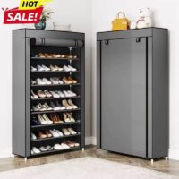 Home corridor living room shoe rack fabric dustproof