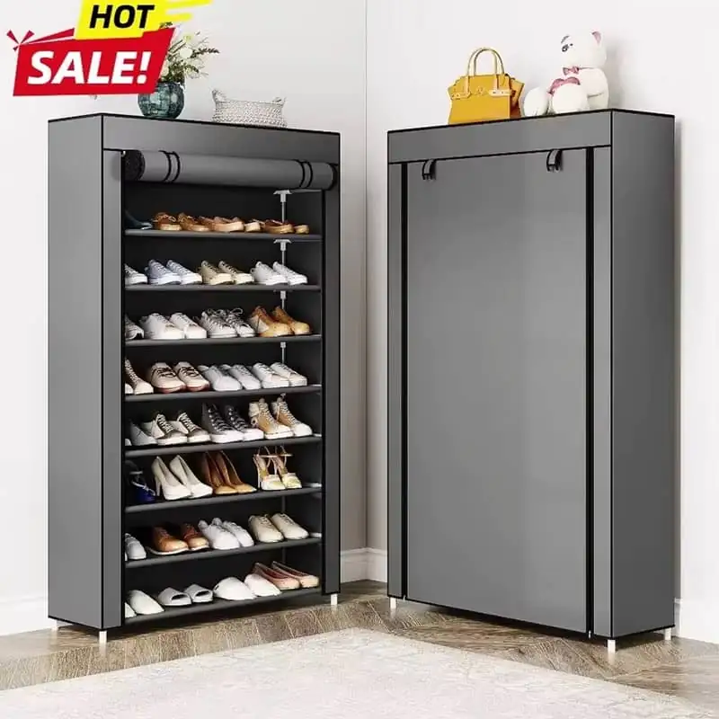 Fabric Guard Shoe Rack