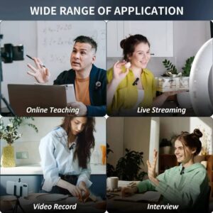 Wireless Lavalier Microphone for iPhone Android for Interview YouTube TikTok - Image 3