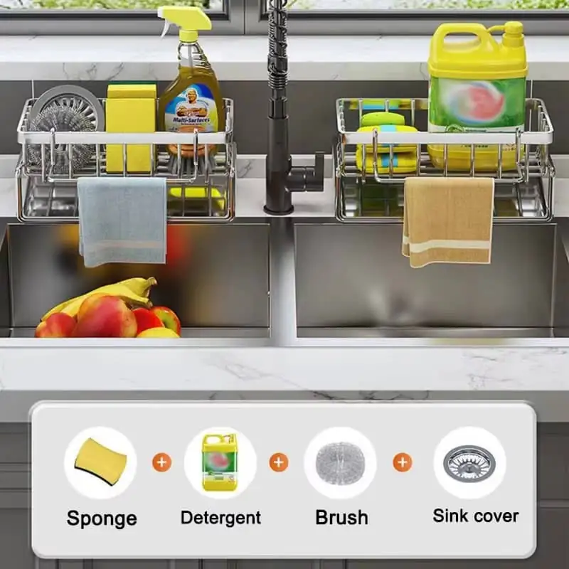 Cleaning Tools Storage Rack