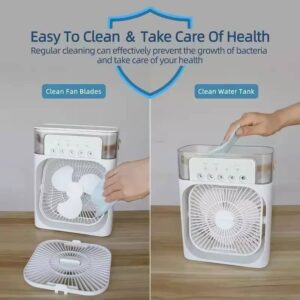 3 In 1 Fan Air Conditioner Household Mini Air Cooler LED - Image 8