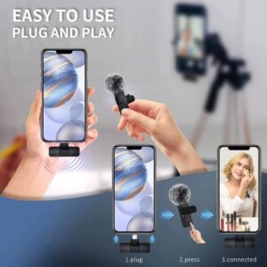 Wireless Lavalier Microphone for iPhone Android for Interview YouTube TikTok - Image 6