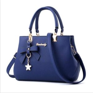 Fashion Solid Color Bow One-Shoulder Crossbody Bag - Image 3