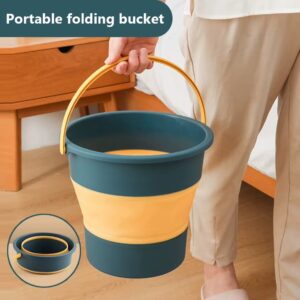 5/10L Folding Portable Bucket with Cover - Image 6