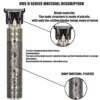 T9 Hair Clipper Repair Beard Shaving Body Hair Trimmer Clippers Electric Machine - Image 4