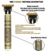 T9 Hair Clipper Repair Beard Shaving Body Hair Trimmer Clippers Electric Machine - Image 5