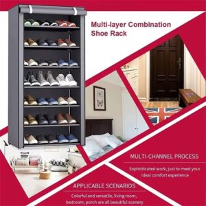 Home corridor living room shoe rack fabric dustproof - Image 3