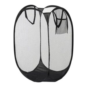 3pcsDirty Clothes Basket Skeleton Ventilated Foldable Easy Storage Portable Large Capacity Clothes Basket - Image 6