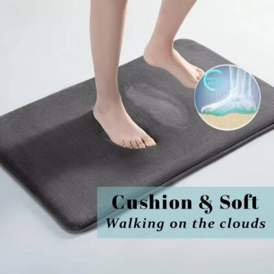 Super absorbent floor, bath, door mat