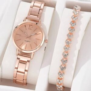 Ladies Alloy with Quartz Watch Bracelet
