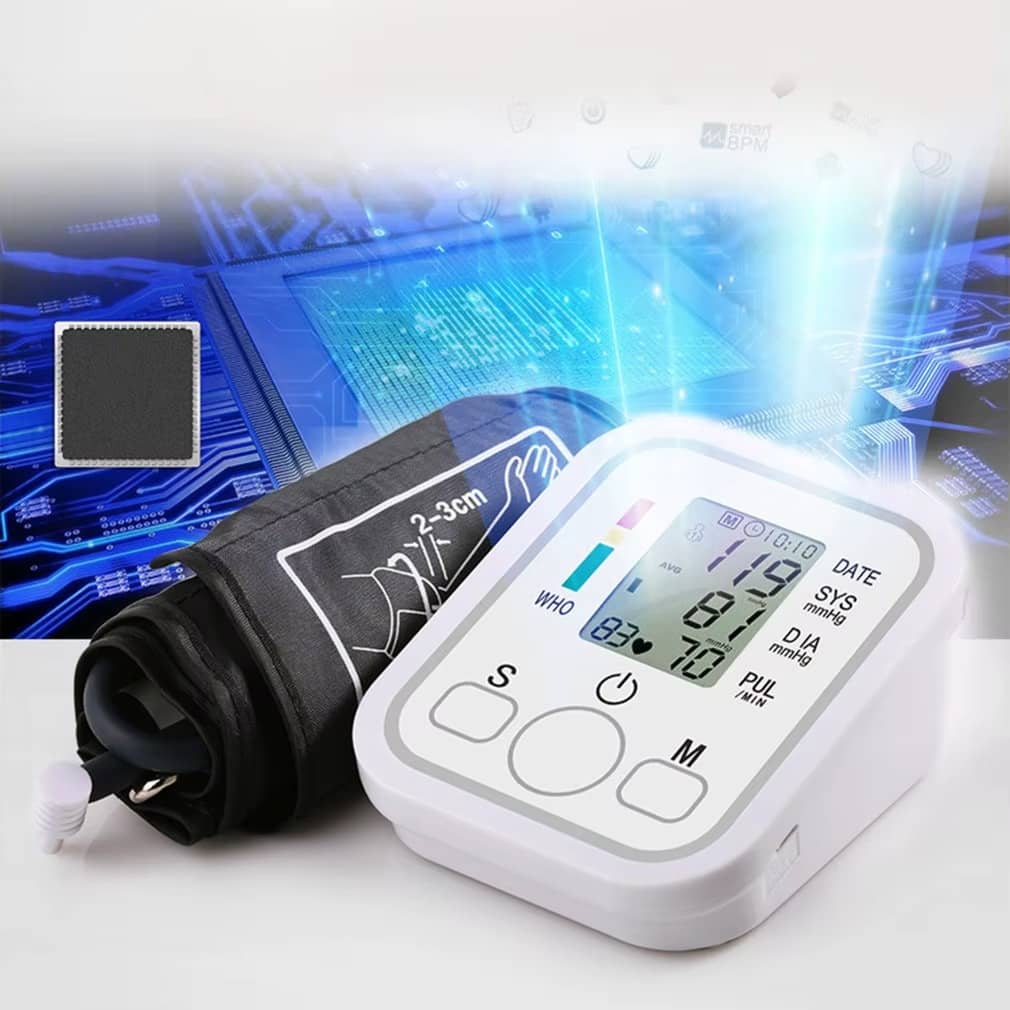 Tonometer Digital Tensiometer Heart Rate Monitor
