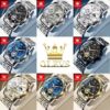 OLEVS Men's Watches Classic Multifunctional Fltwheel Chronograph Original Quartz Wristwatch Moon Phase 24 Hour Waterproof reloj - Image 11