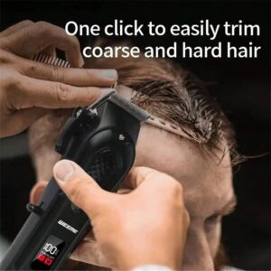 Professional USB Rechargeable Hair Clipper & Beard Trimmer - Image 6