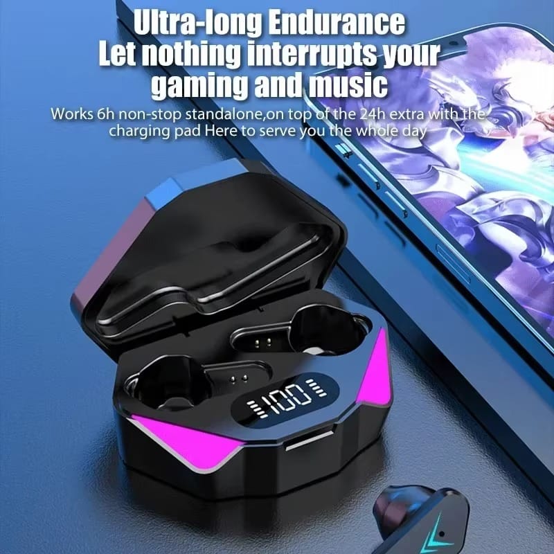 NEW AIR X15 Earphones Bluetooth Gamer Earbuds