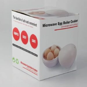 Capacity for 4 eggs Microwave Egg Steamer Boiler Cooker Easy Quick 5 Minutes Hard Or Soft Boiled Kitchen Cooking Tools - Image 6