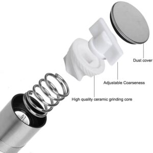 Salt & Pepper Grinder 2 in 1 Manual Stainless Steel - Image 9