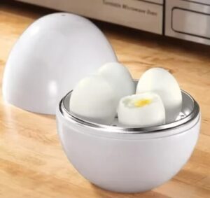 Capacity for 4 eggs Microwave Egg Steamer Boiler Cooker Easy Quick 5 Minutes Hard Or Soft Boiled Kitchen Cooking Tools - Image 4