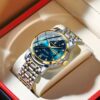 POEDAGAR Luxury Watch for Man Elegant Date Week Waterproof Luminous Men Watch Quartz Stainless Steel Sports Men's Watches reloj - Image 12