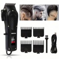 Professional USB Rechargeable Hair Clipper & Beard Trimmer