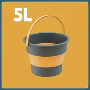 5/10L Folding Portable Bucket with Cover - Image 9