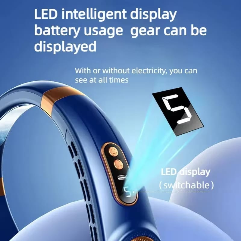 JKUOO Portable Neck Fan