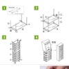 Home corridor living room shoe rack fabric dustproof - Image 8