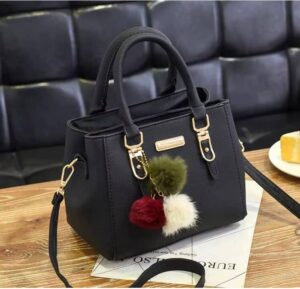 Fashion Solid Color Bow One-Shoulder Crossbody Bag - Image 7