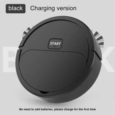 2024 Automatic Portable Mini Home Floor Robotic Vacuum Cleaner USB Rechargeable Wet Dry Three-In-One Sweeping Machine for Home