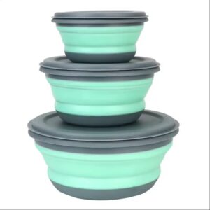 3pcs Silicone Folding Lunch Box - Image 9