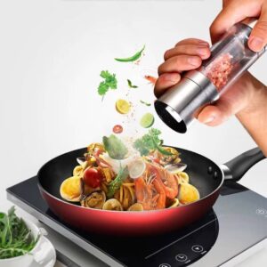 Salt & Pepper Grinder 2 in 1 Manual Stainless Steel - Image 10
