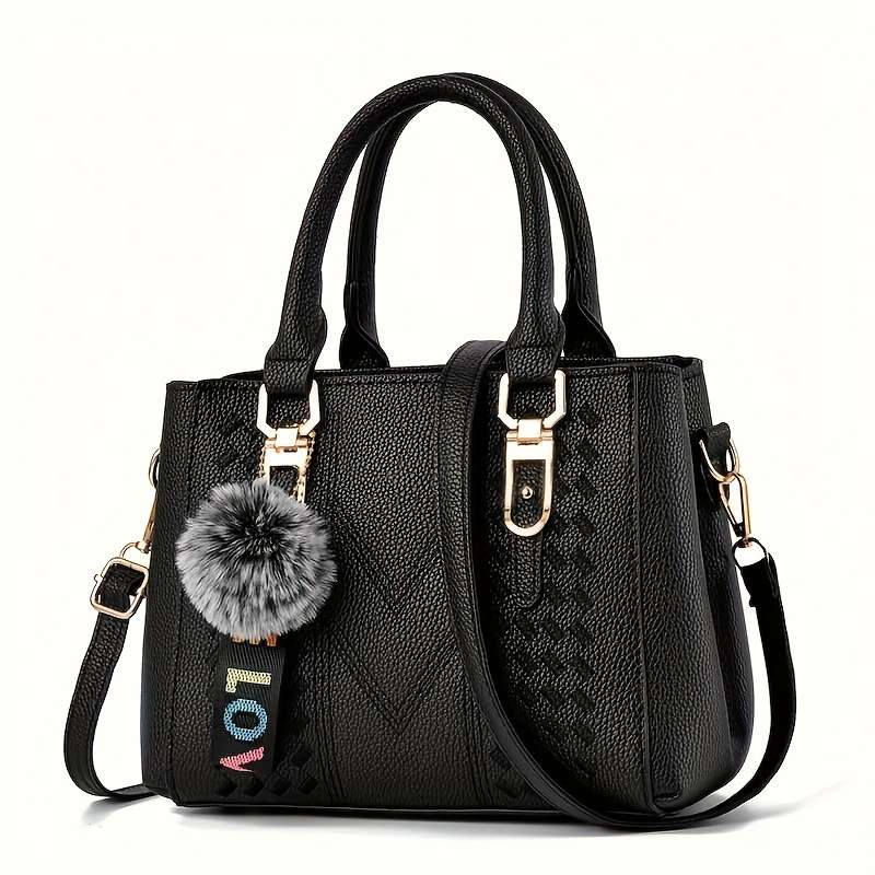 Women's Leather Embroidery Messenger Bag