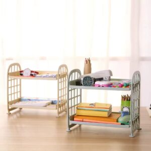 1PC High Appearance Horizontal Multi-layer Dormitory Desktop Storage Shelf Simple - Image 3