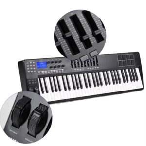 WORLDE PANDA61 Portable 61-Key USB MIDI Keyboard Controller - Image 4