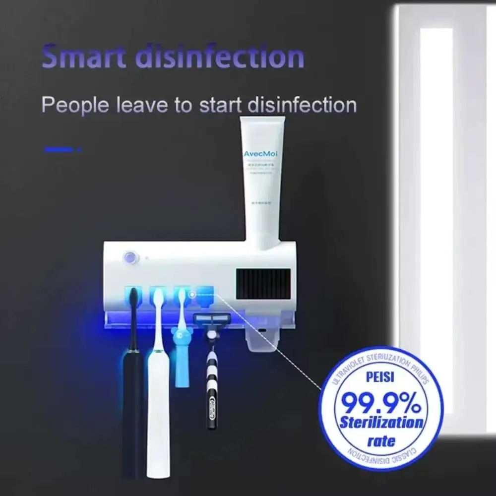 Solar UV Toothbrush Sterilizer