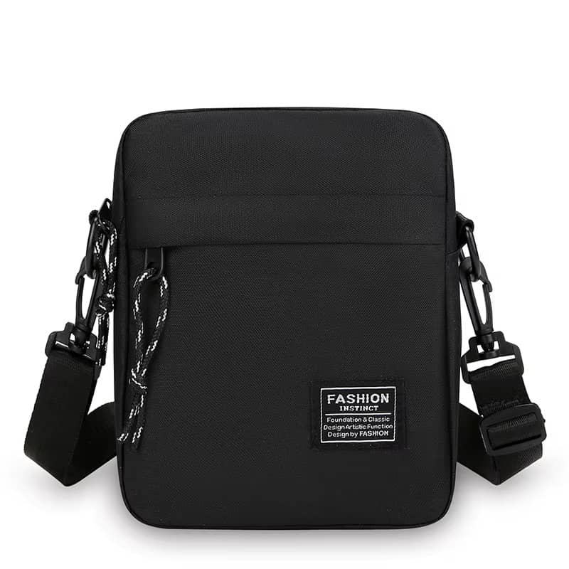 1PC Men’s Satchel Fashion Oxford Cloth Shoulder Bag Men’s Casual Diagonal Crossover Fashion Hand Machine Small Square Bag
