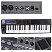 WORLDE PANDA61 Portable 61-Key USB MIDI Keyboard Controller